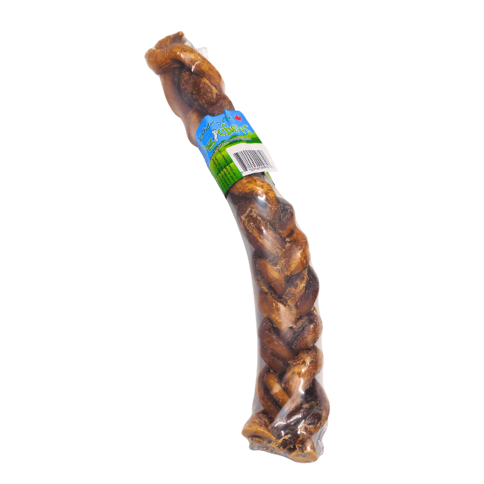 Nature's Own Gâteries Bully stick de buffle d'eau tressé 12'' Bully stick de buffle d'eau tressé 12''