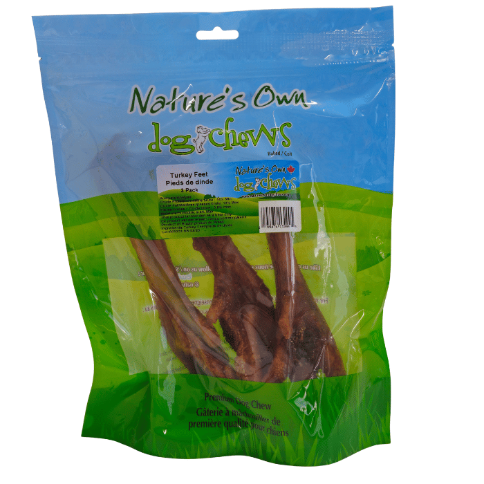 Nature's Own Gâteries Gros Pieds de dinde Paqet de 3 Gros Pieds de dinde Paqet de 3
