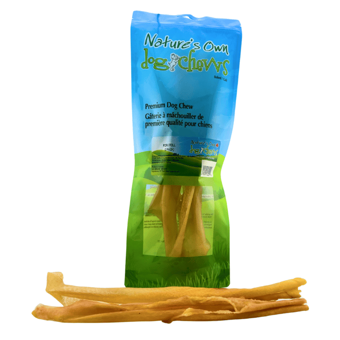 Nature's Own Gâteries Peau de porc 12'' Paquet de 2 Peau de porc 12'' Paquet de 2