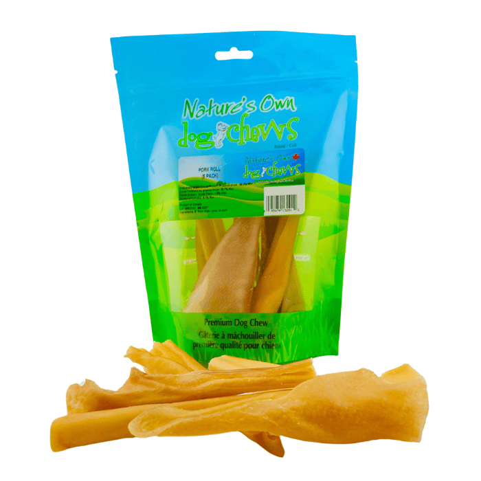 Nature's Own Gâteries Peau de porc 6'' Paquet de 5 Peau de porc 6'' Paquet de 5