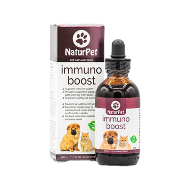 NaturPet Supplément 100 ml NaturPet Immuno Boost 100 ml - Soutien immunitaire pour chiens et chats NaturPet Immuno Boost 100 ml - Soutien immunitaire pour chiens et chats