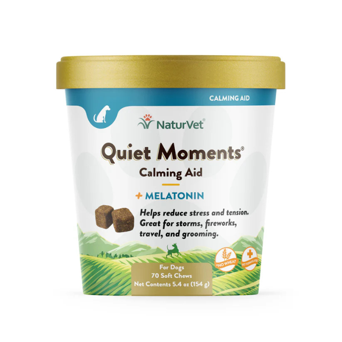 Naturvet exclus 70 Naturvet Quiet Moments Plus Melatonin Calmant à croquer Naturvet Quiet Moments Plus Melatonin Calmant à croquer