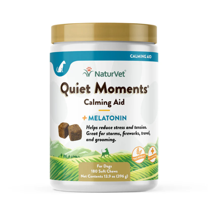 Naturvet exclus 70 Naturvet Quiet Moments Plus Melatonin Calmant à croquer Naturvet Quiet Moments Plus Melatonin Calmant à croquer