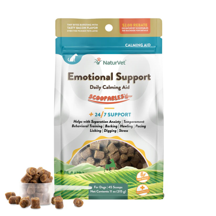Naturvet supplément NaturVet - Gestion du Stress Émotionnel pour Chiens NaturVet - Gestion du Stress Émotionnel pour Chiens