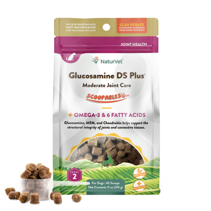Naturvet supplément NaturVet -Glucosamine DS Plus Soins Articulaires Modérés NaturVet -Glucosamine DS Plus Soins Articulaires Modérés