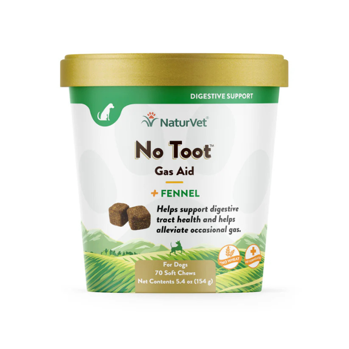 Naturvet supplement Naturvet No Toot  Gas Aid Soft Chews Naturvet No Toot  Gas Aid Soft Chews