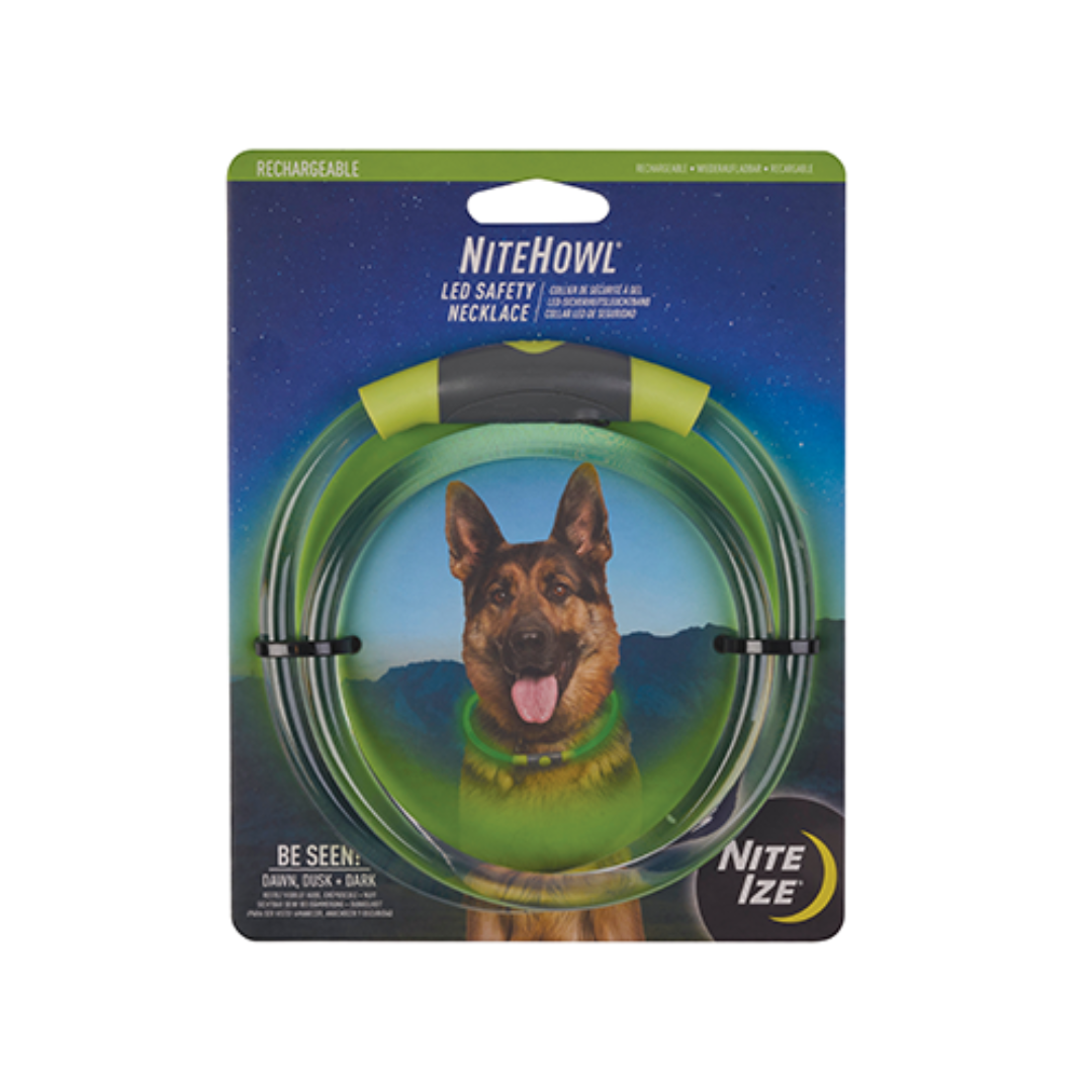 Nite ize collier led Vert Collier lumineux pour chien NiteHowl LED Collier lumineux pour chien NiteHowl LED