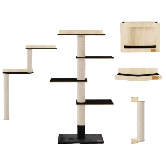 Noba Black cat tree Noba Origin – Wall collection complete set Noba Origin – Wall collection complete set
