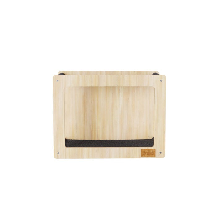 Noba Gray Cat Tree Noba Origin – The Square Cabin wall collection Noba Origin Square wall-mounted cat cabin | Sherbrooke Canin