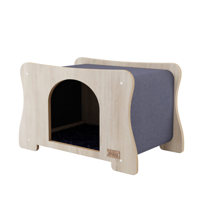 Noba Origin Blue Cat Tree – Noba Origin Cat Hammock House Noba Origin Cat Hammock House | Sherbrooke Canin