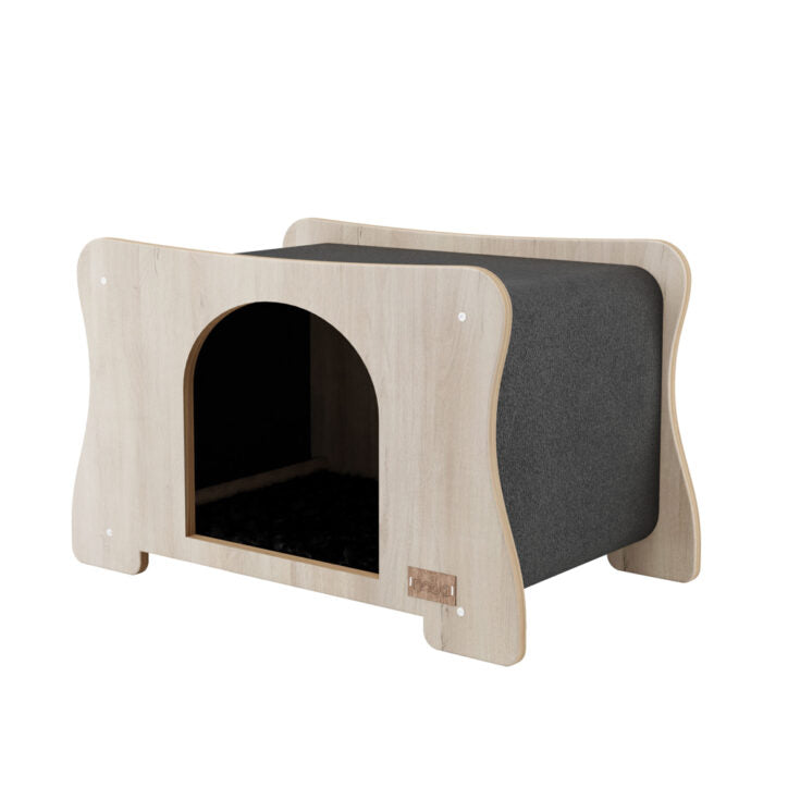 Noba Origin Grey Cat Tree – Noba Origin Cat Hammock House | Sherbrooke Canin
