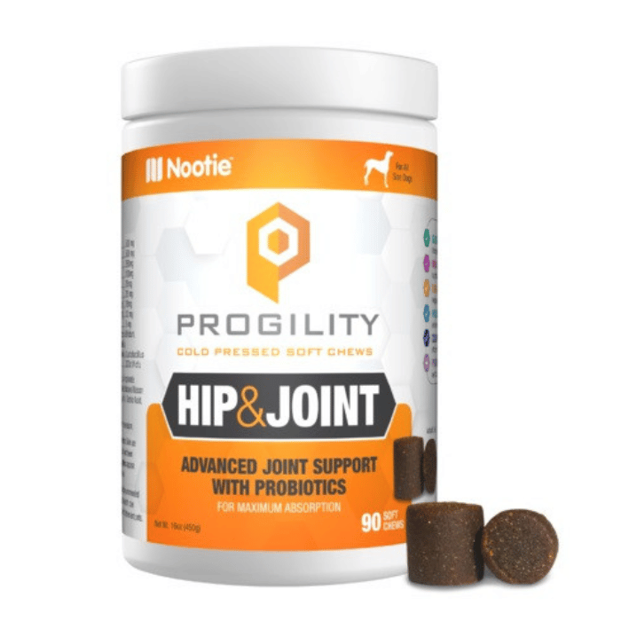 Nootie supplement Progility - Formule pour les articulations et les hanches - 90 bouchées