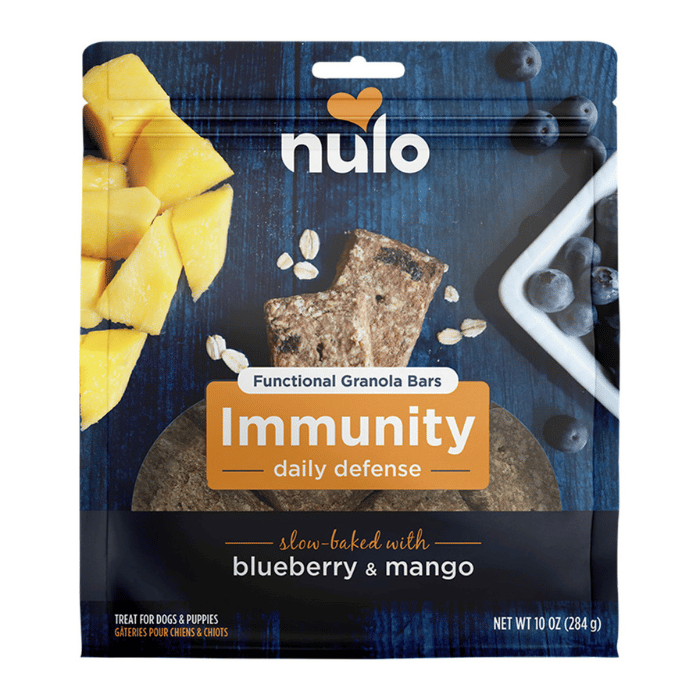 Nulo Barre Granola Croquantes  Nulo : La Friandise Immunitaire pour Ton Chien 10oz