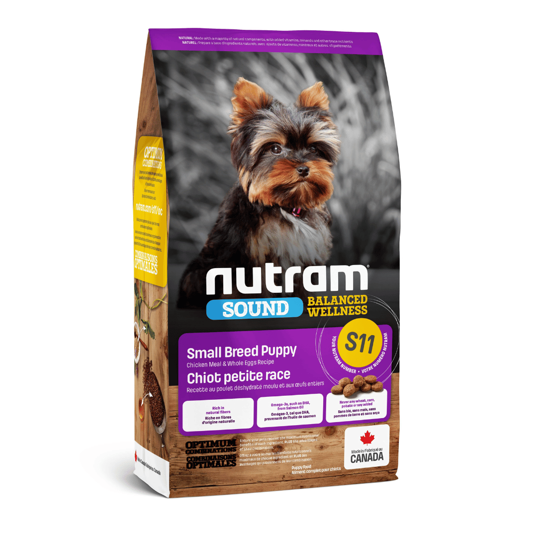 Nutram nourriture 4.4 lbs Nourriture pour chiens Nutram Sound (s11) Chiot Petite Race