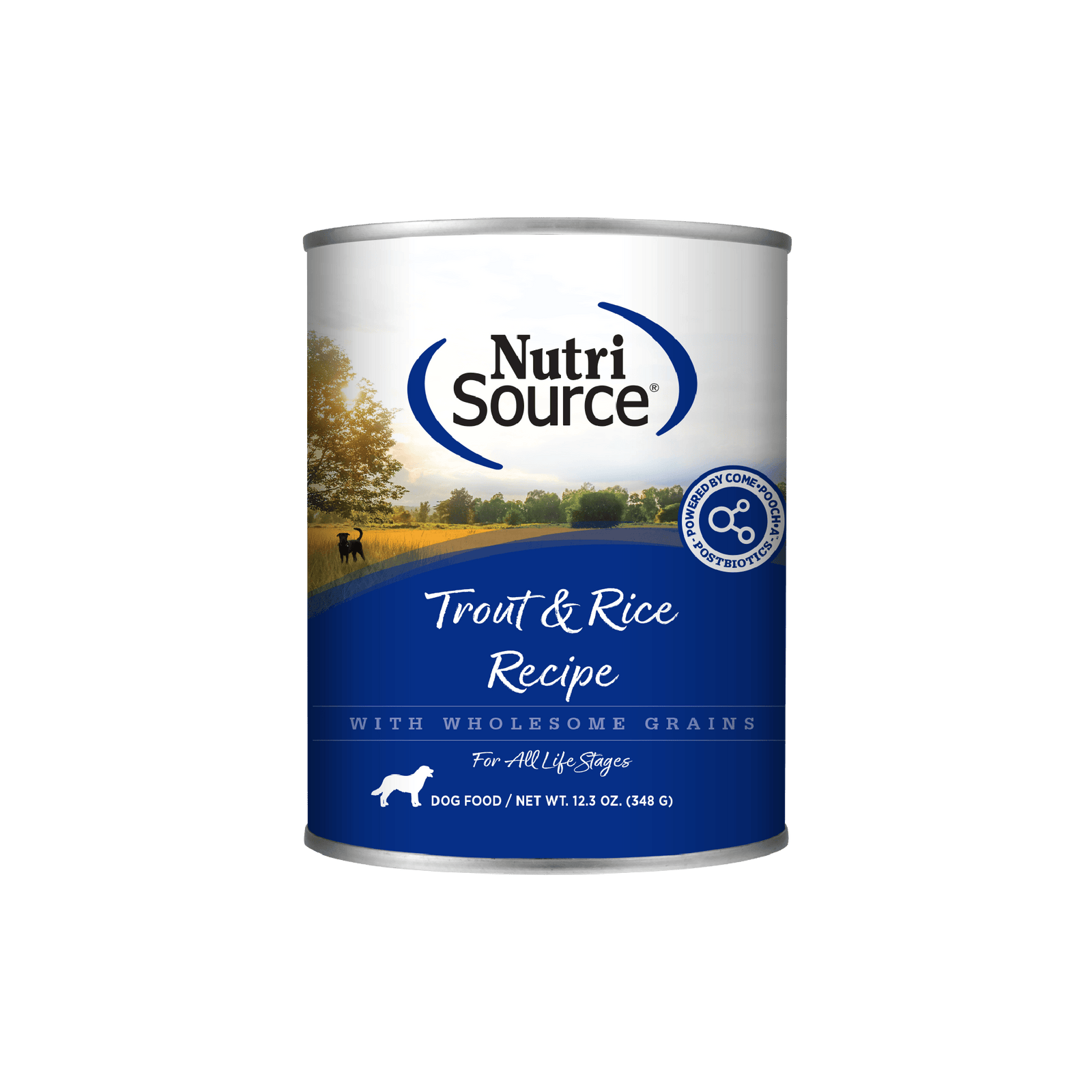 Nutri Source Nourriture humide chien Nourriture humide pour chien NutriSource Truite et Riz - Avec céréales 12 x 12.3oz Nourriture humide pour chien NutriSource Truite et Riz - Avec céréales