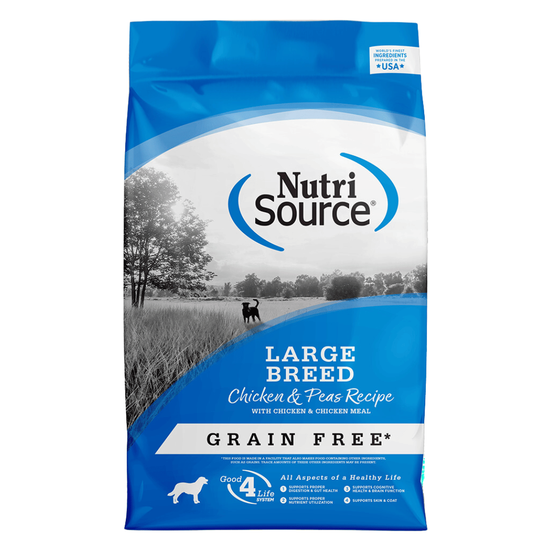 Nutri Source nourriture Nourriture pour chiens NutriSource Recette de poulet et petits pois de grande race