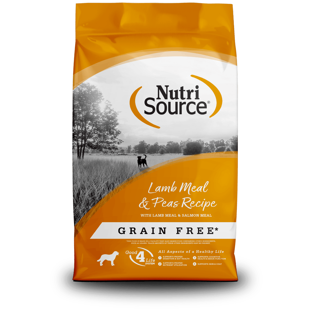 Nutri Source Nourriture sèche chien Nourriture pour chien NutriSource Farine d'Agneau et Petits Pois Grande Race - Sans grains Nourriture pour chien NutriSource Farine d'Agneau et Petits Pois Grand