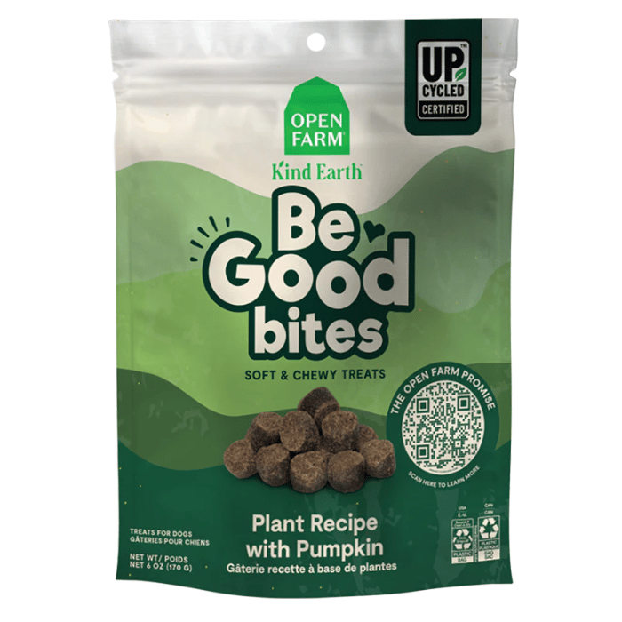 Open Farm Gâteries Gâteries Be Good Bites - recette à base de plantes