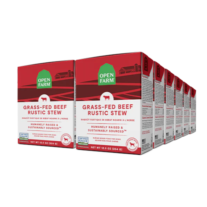 Open Farm nourriture humide Nourriture humide Boeuf Rustic Stew 12.5oz Nourriture humide Boeuf Rustic Stew 12.5oz