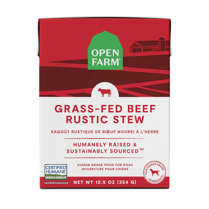 Open Farm nourriture humide Nourriture humide Boeuf Rustic Stew 12.5oz Nourriture humide Boeuf Rustic Stew 12.5oz