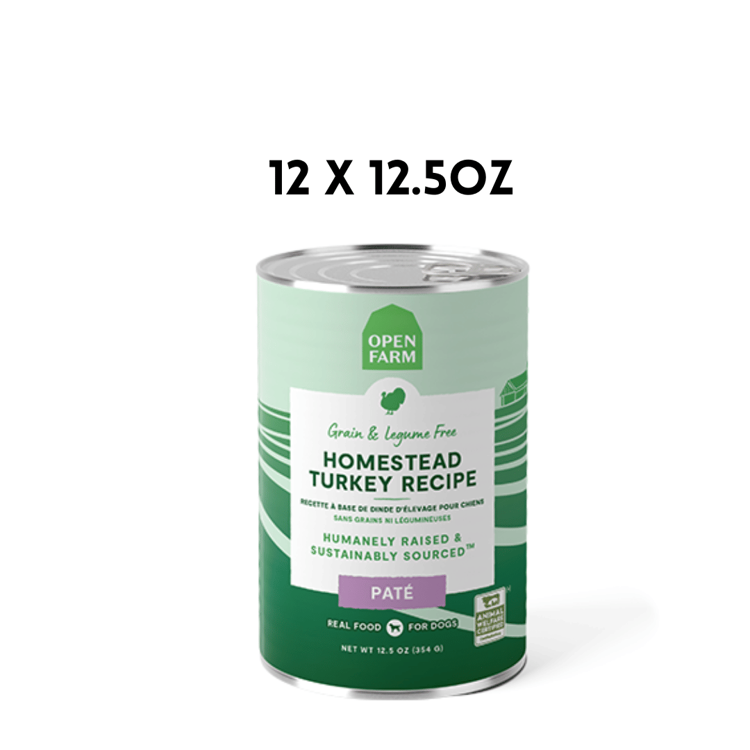 Open Farm nourriture humide Nourriture humide Pâté Dinde 12.5oz