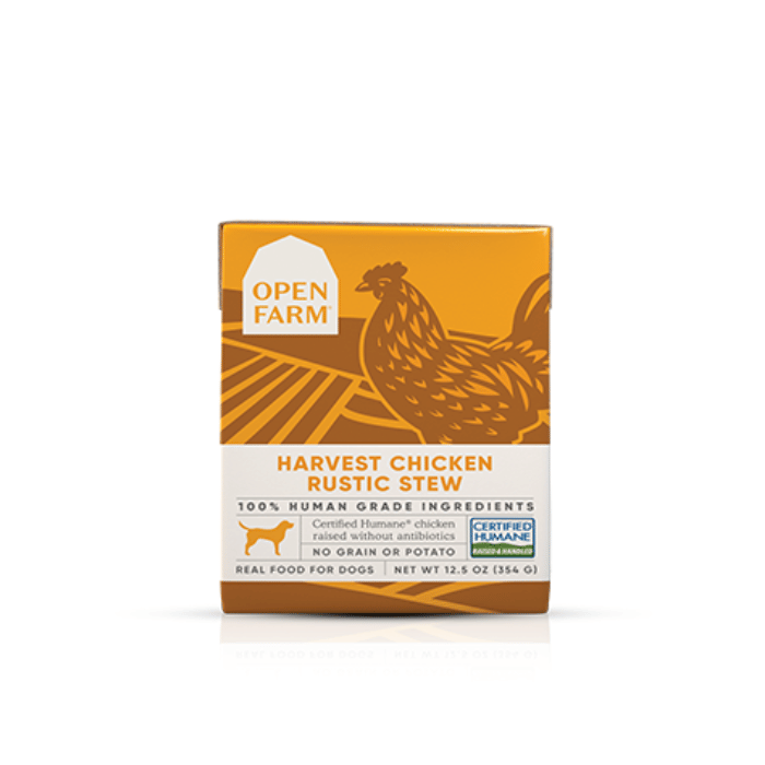 Open Farm nourriture humide Unité Nourriture humide poulet Rustic Stew 12.5oz