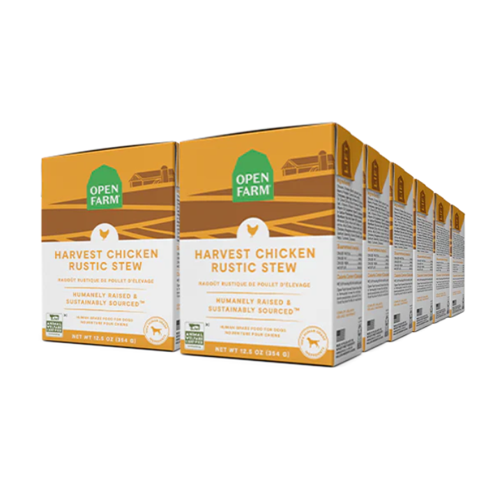 Open Farm nourriture humide Nourriture humide poulet Rustic Stew 12.5oz Nourriture humide poulet Rustic Stew 12.5oz