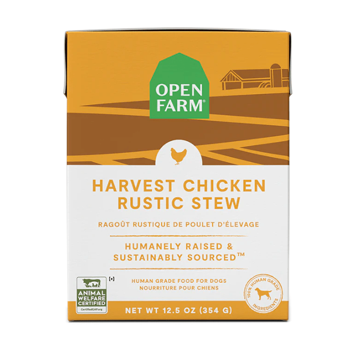 Open Farm nourriture humide Nourriture humide poulet Rustic Stew 12.5oz Nourriture humide poulet Rustic Stew 12.5oz