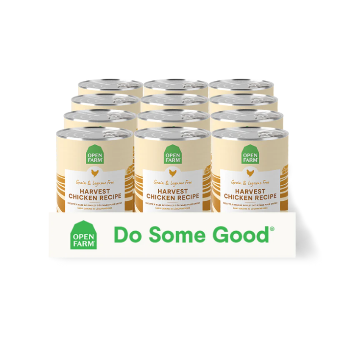 Open Farm nourriture humide Unité Nourriture humide pour chien - Pâté poulet 12.5oz Nourriture humide pour chien - Pâté poulet 12.5oz