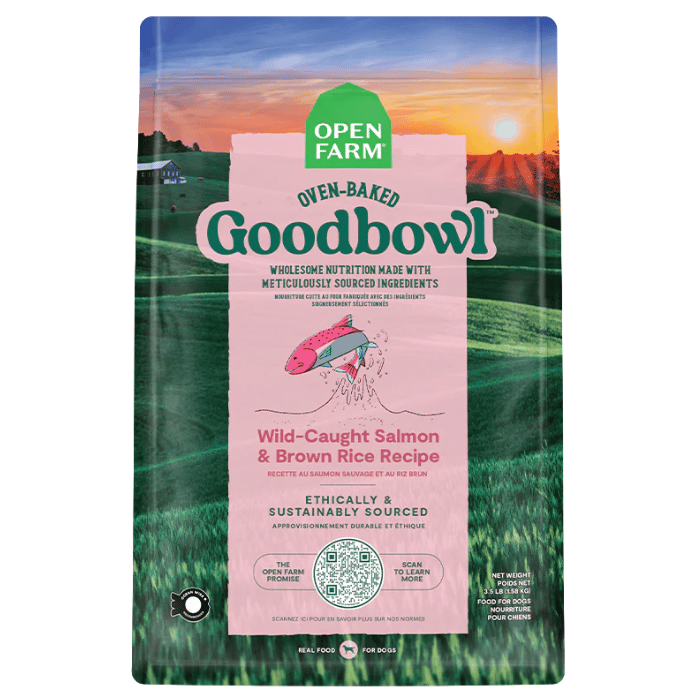 Open Farm nourriture Nourriture pour chien Open Farm GoodBowl Recette de saumon et de riz brun