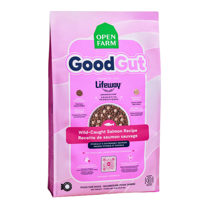 Open Farm nourriture Nourriture pour chiens - Open Farm GoodGut recette de saumon Nourriture pour chiens - Open Farm GoodGut recette de saumon