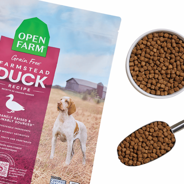 Open Farm nourriture Open Farm Farmstead Canard Sans Grains pour chien Open Farm Farmstead Canard Sans Grains pour chien | Sherbrooke Canin
