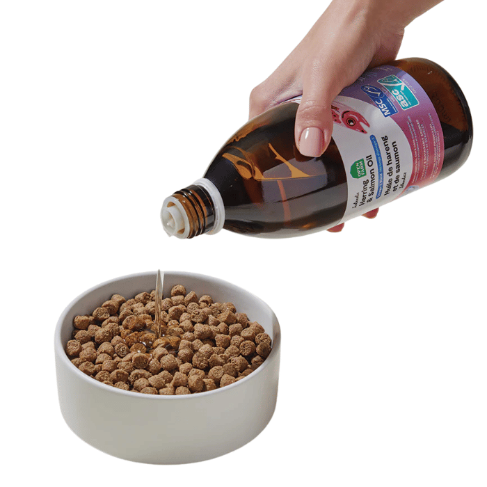 Open Farm Supplément chien et chat 500 ml (16.9 oz) Open Farm Huile de hareng et saumon islandais pour chiens et chats Open Farm Huile de hareng et saumon islandais pour chiens et chats | Sherbrooke Canin