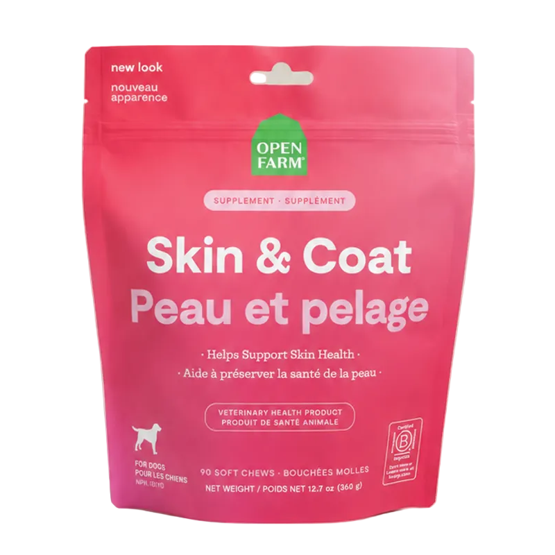 Open Farm Skin & Coat Chews for Dogs