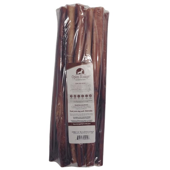 Open Range Format économique Bullystick 12'' Open Range - Paquet de 10 - PROMO Bullystick 12'' Open Range - Paquet de 10 - PROMO