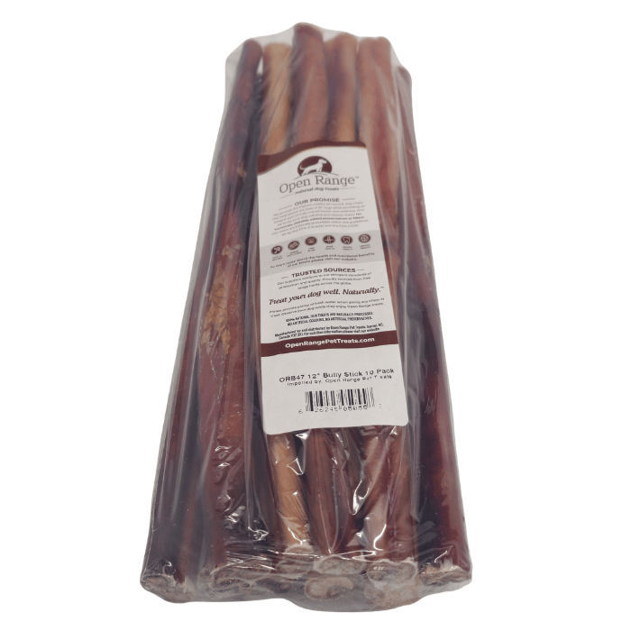 Open Range Format économique Bullystick 12'' Open Range - Paquet de 10 - PROMO Bullystick 12'' Open Range - Paquet de 10 - PROMO