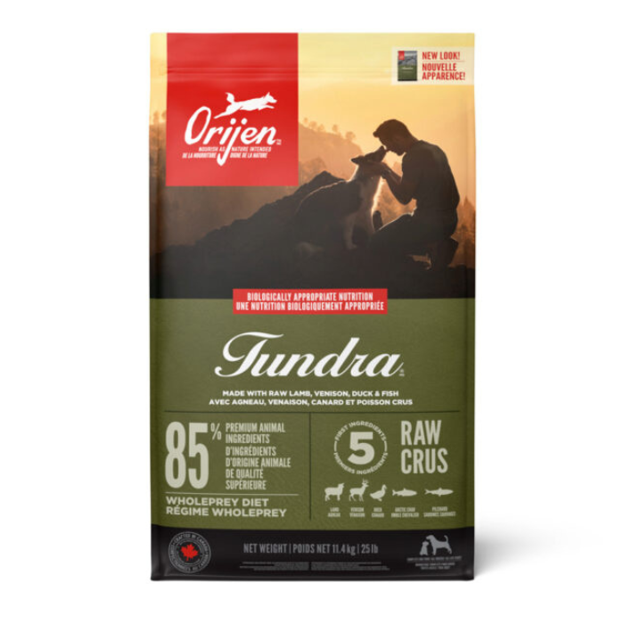 Orijen nourriture 11.4kg Nourriture pour chiens Orijen Tundra Nourriture pour chiens Orijen Tundra