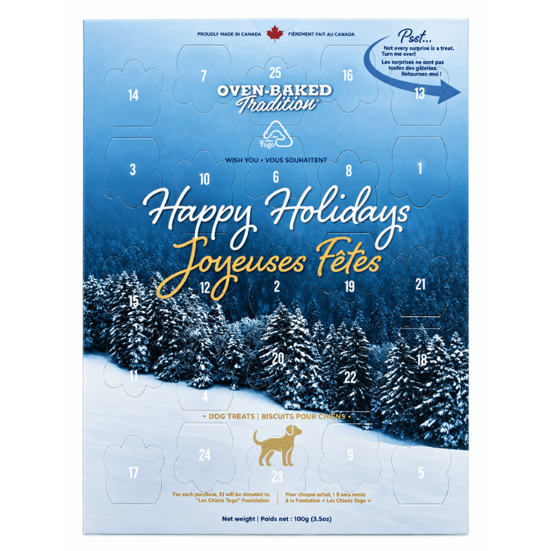 Oven baked tradition Gâteries Oven Baked Tradition - Calendrier de l'avent pour chiens 2026 Oven Baked Tradition - Calendrier de l'avent pour chiens 2026