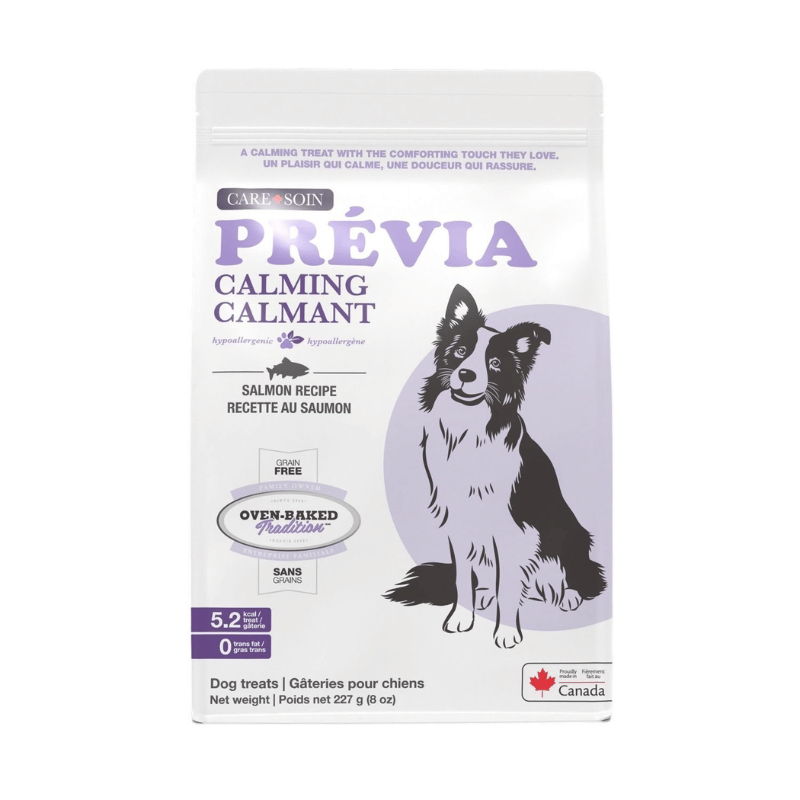 Oven baked tradition Gâteries Oven Baked Tradition Prévia - Gâteries calmantes pour chien, recette au saumon 227g Oven Baked Tradition Prévia - Gâteries calmantes pour chien, recette au saumon 227g