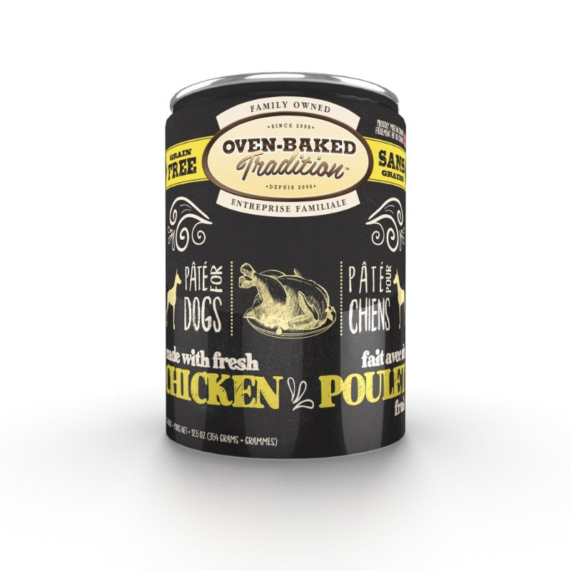 Oven baked tradition Nourriture humide chien Pâté Oven Baked Tradition pour chien - Poulet Pâté Oven Baked Tradition pour chien - Poulet