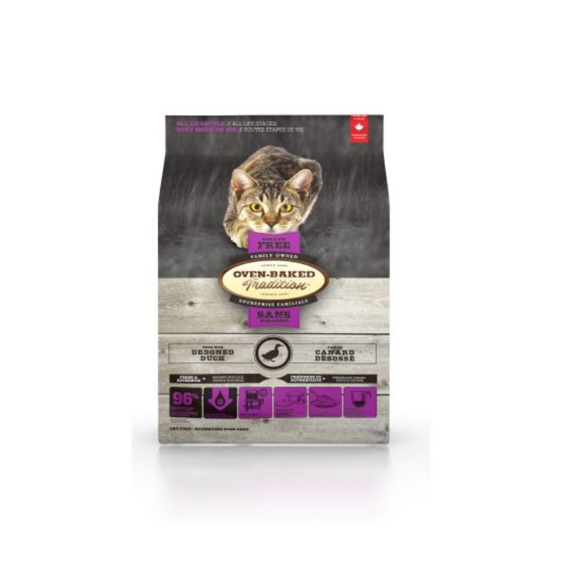 Oven-Baked Tradition dry cat food 10 lb Oven-Baked Tradition cat food - Duck Oven-Baked Tradition cat food - Duck