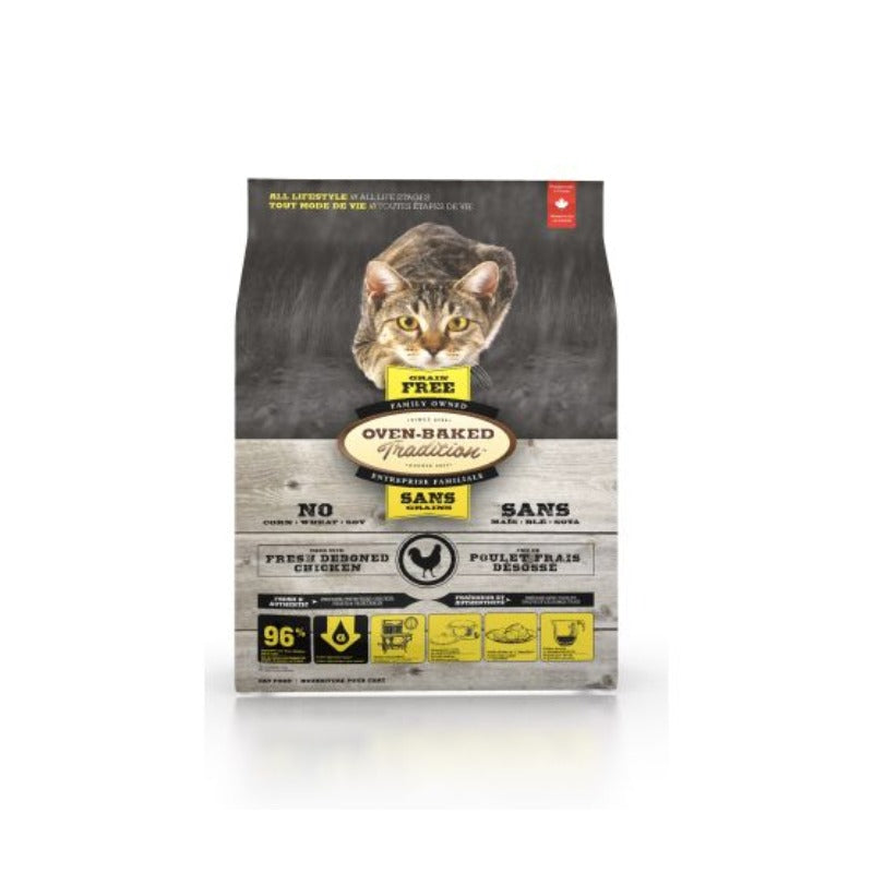 Oven-Baked Tradition dry cat food 10 lb Oven-Baked Tradition cat food - Chicken Oven-Baked Tradition cat food - Chicken