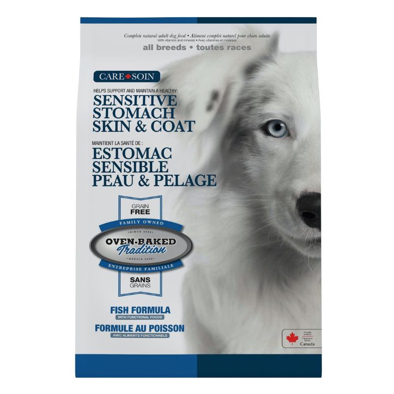 Oven baked tradition Nourriture sèche chien Nourriture pour chien Oven Baked Tradition Estomac Sensible & Pelage - Poisson Nourriture pour chien Oven Baked Tradition Estomac Sensible & Pelage -