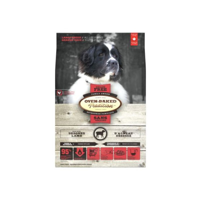 Oven-Baked Tradition dry dog food 23 lb Oven-Baked Tradition Large Breed dog food - Lamb Oven-Baked Tradition Large Breed dog food - Lamb