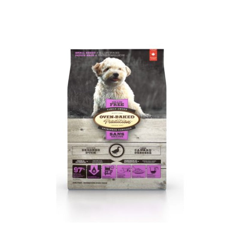 Oven-Baked Tradition Nourriture sèche chien 10 lb Nourriture pour chien Oven Baked Tradition Petite Race - Canard Nourriture pour chien Oven Baked Tradition Petite Race - Canard