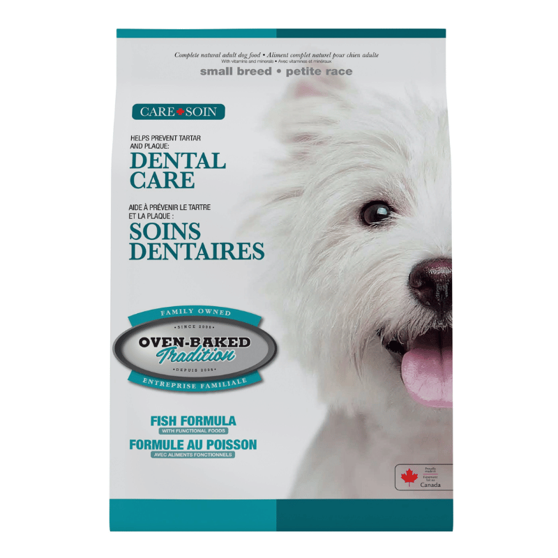 Oven baked tradition Nourriture sèche chien Nourriture pour chien Oven Baked Tradition Petite Race Soins Dentaires - Poisson Nourriture pour chien Oven Baked Tradition Petite Race Soins Dentaires