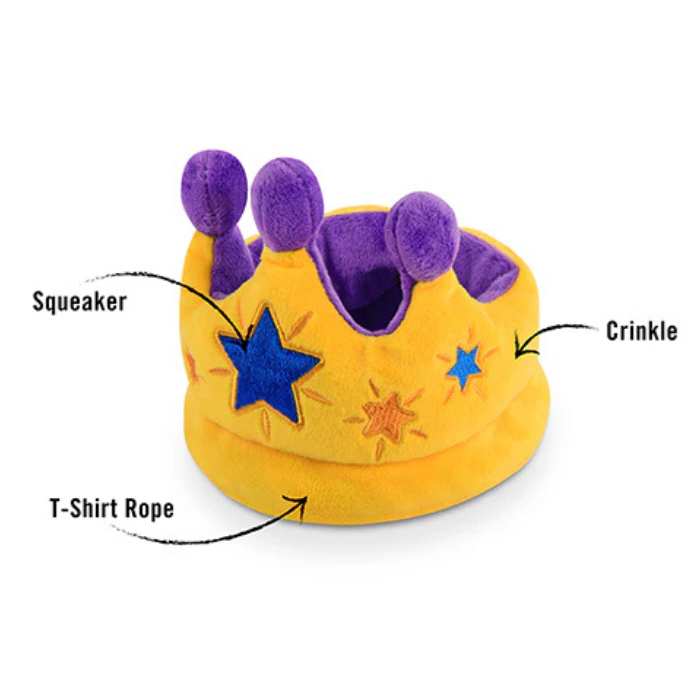p.l.a.y jouets pour chien Jouet pour chien couronne de fête Jouet pour chien couronne de fête