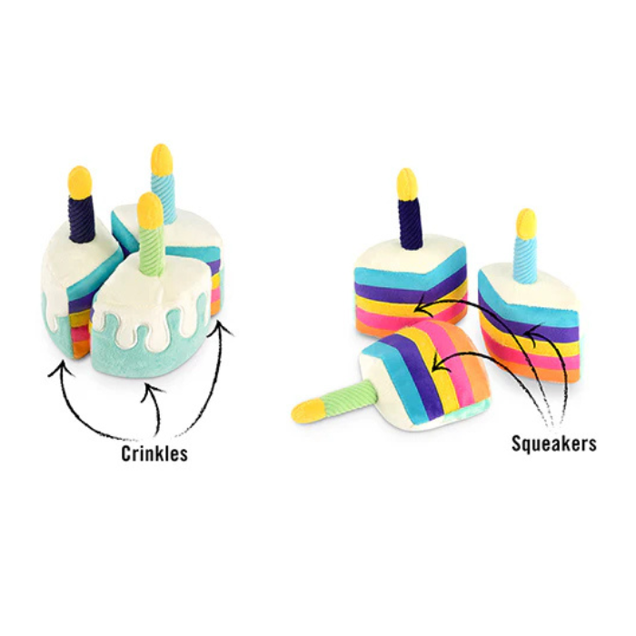 p.l.a.y jouets pour chien Jouet pour chien gâteau de fête Jouet pour chien gâteau de fête