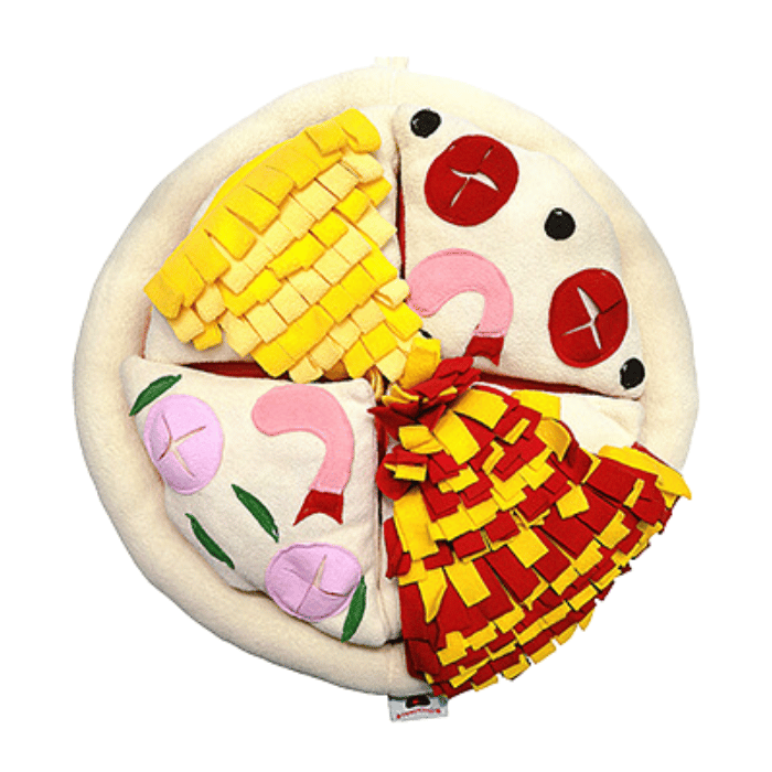 PawzNDogz jouets pour chien Tapis de fouille - Pizza Niveau 2