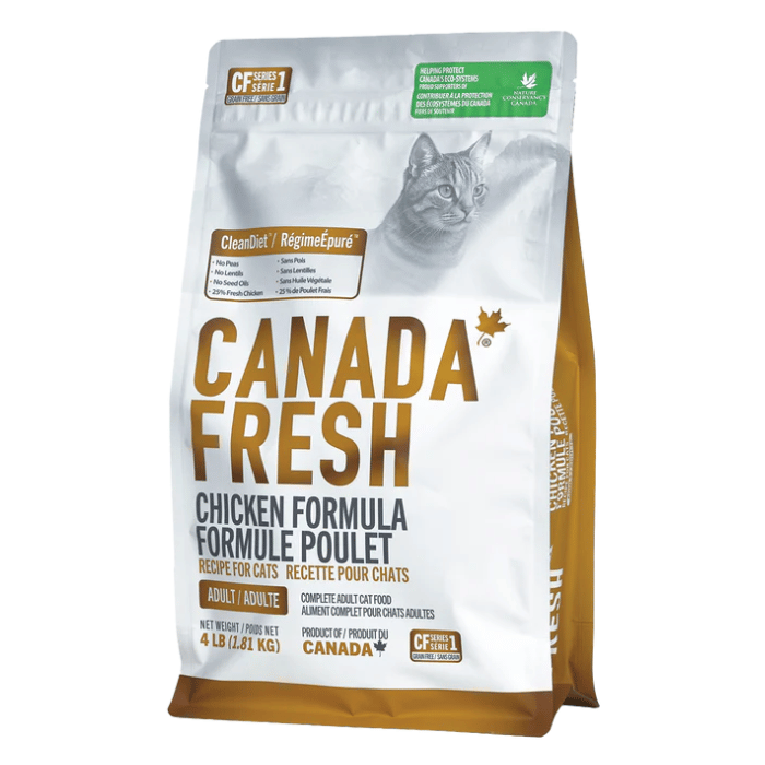 PetKind nourriture chat Nourriture pour chats Canada Fresh CF1 poulet sans grains Nourriture pour chats Canada Fresh CF1 poulet sans grains
